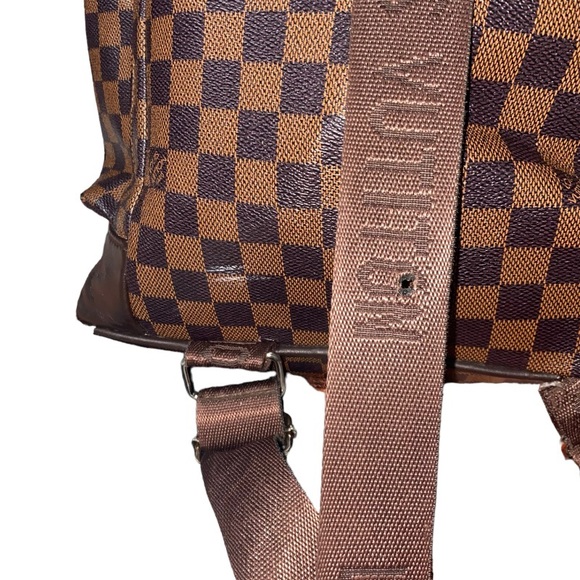 Louis Vuitton REP Check Pattern Runner Backpack Straps - Picture 5 of 11